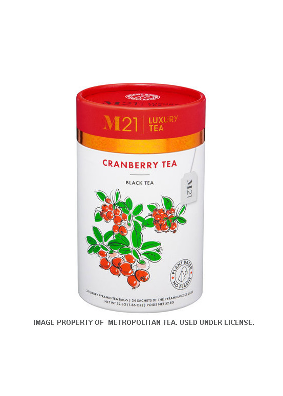 Cranberry zwarte thee