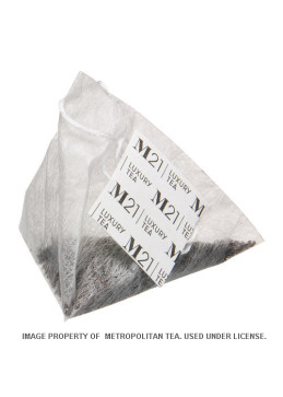 bolsa piramidal de té de crema de arce