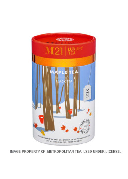 Maple black tea - 24 teabags