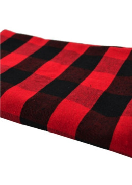 rote und schwarze kanada tischdecke