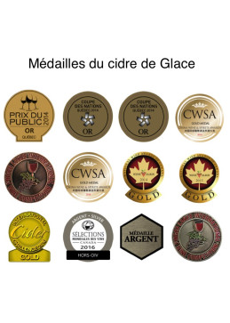 Reward obtained by the Quebec medal fire cider