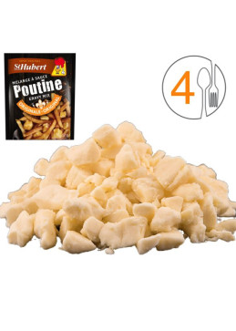 Poutine cheese for 4 people