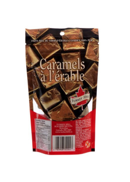 Pure maple syrup caramels