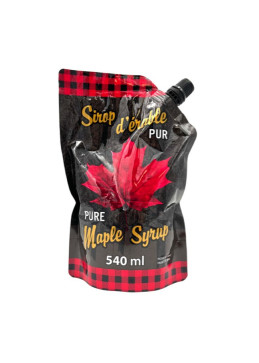 Amber maple syrup from Quebec - Pouch of 540 ml