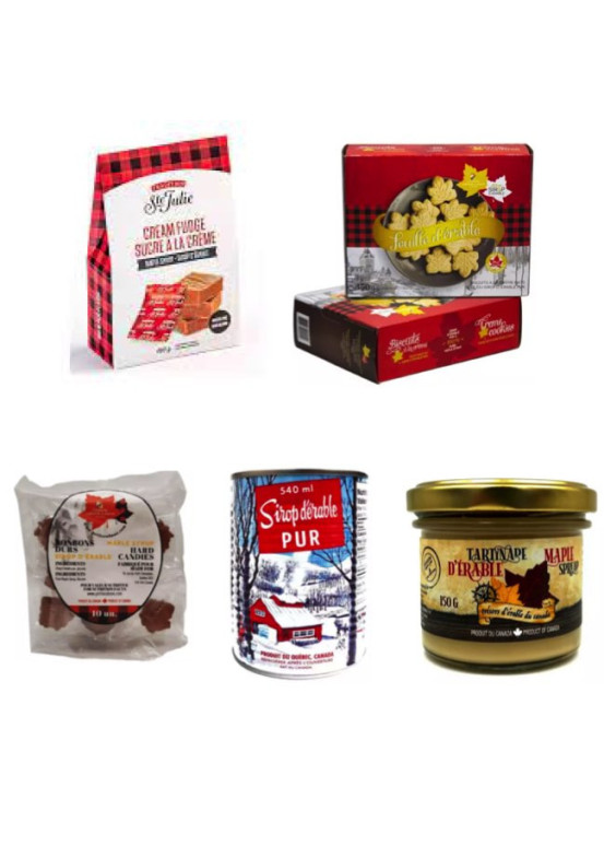 Small discovery pack of maple products