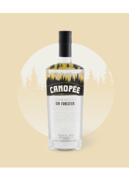 Gin boréale canopée canadien