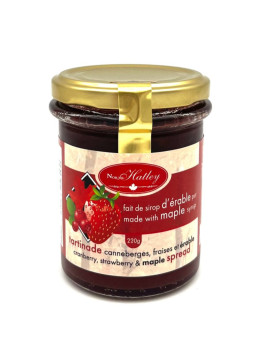 Aardbeien- en cranberryjam