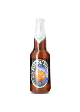 La Fin du Monde blond beer from the Unibroue brewery in Quebec
