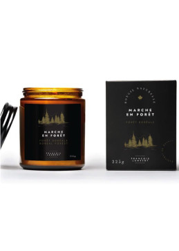 Boreal forest soy candle