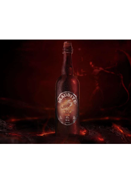 the famous cursed beer from unibroue in quebec