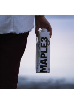 Maple 3 1L scena lifestyle, acqua d'acero canadese per idratazione quotidiana