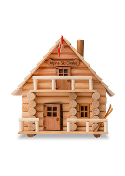 Log house to assemble