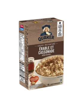 Quaker maple and brown sugar oatmeal
