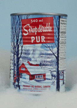 ケベック産琥珀色のメープルシロップ - 540 ml缶