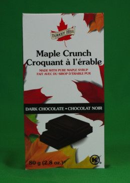 Dark chocolate with crunchy...
