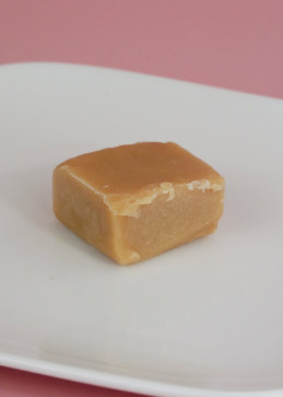 Presentación caramelo crema Ste-Julie arce, marca tradicional Canadá dulce embalaje clásico