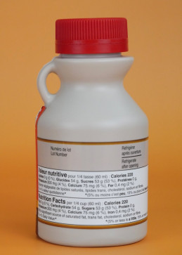 250 ml Krug kanadischer Amber-Ahornsirup