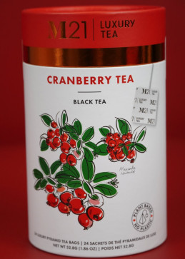 Black tea with cranberries