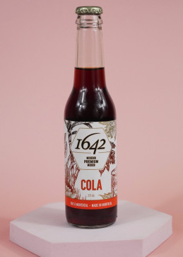 Refresco 1642 Cola con jarabe de arce