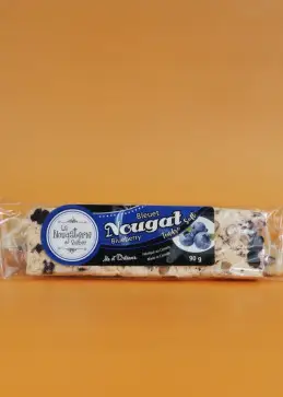 Nougat tendre au bleuet