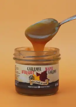 Caramel à l'érable du Québec