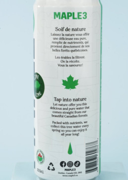 maple lime water from Quebec