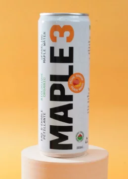 Eau d'érable pêche mangue maple 3