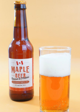 Maple beer with red maple