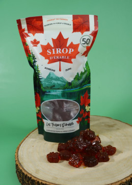 Maple syrup hard candies -...