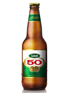 Cerveza canadiense Labatt 50