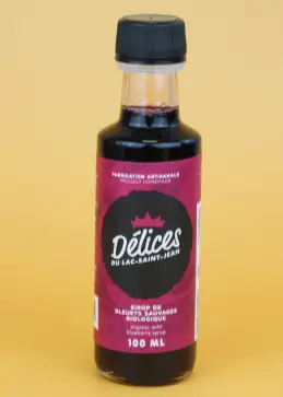 Sirop de bleuet