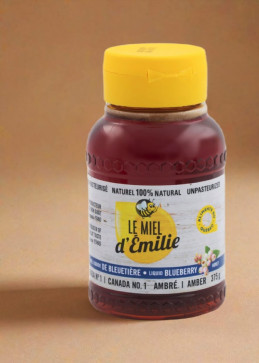 Miel natural de Quebec - arándanos 500g