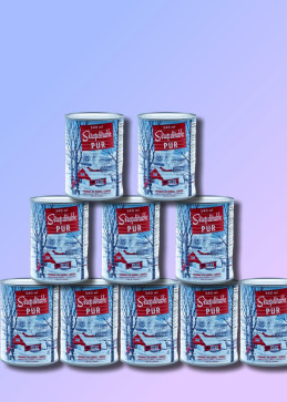 Pack of 10 maple syrup cans