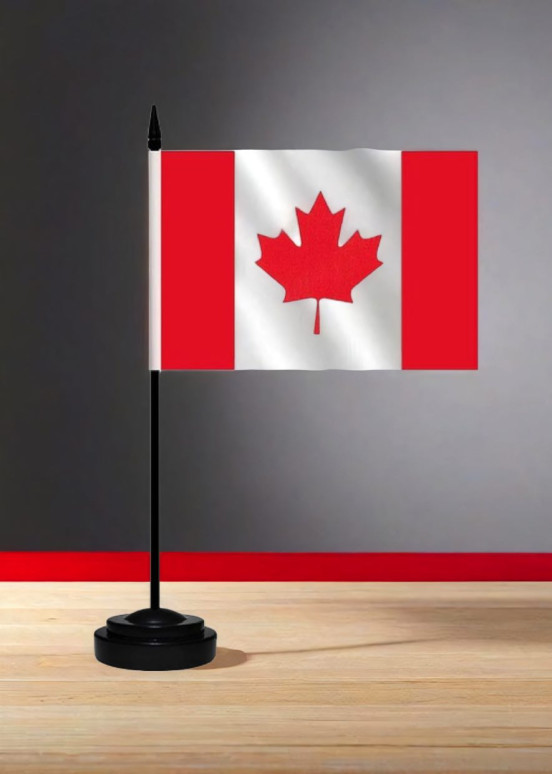 Canada table flag