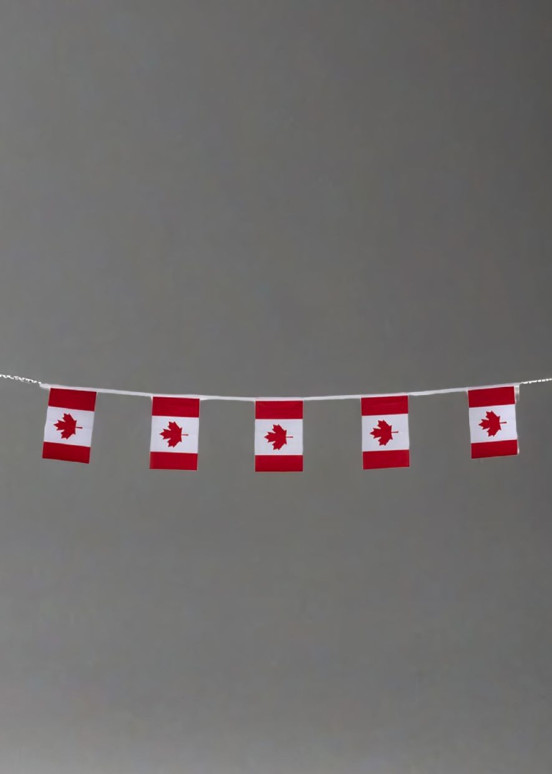 Banderole drapeaux du Canada