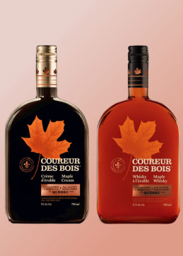 Whiskey & Cream liqueur duo with maple syrup - Coureur des Bois