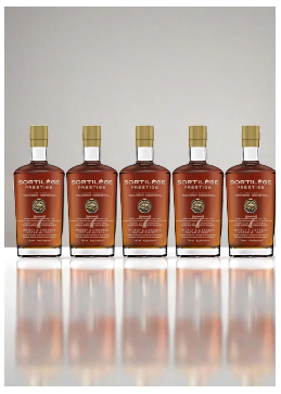 Pack de 5 whiskies canadienses Sortilège Prestige con sirope de arce - 7 años