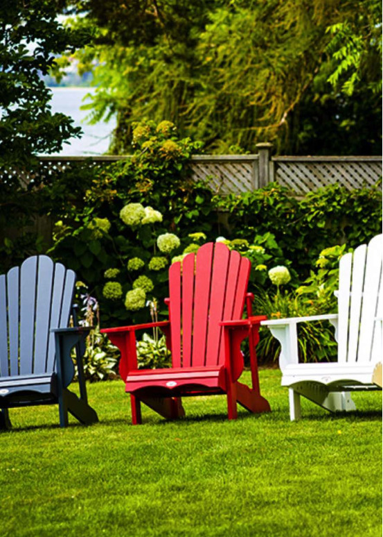 Chaise canadienne adirondack