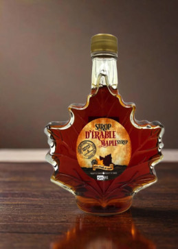 Kanadische Ahornsirup-Blattflasche