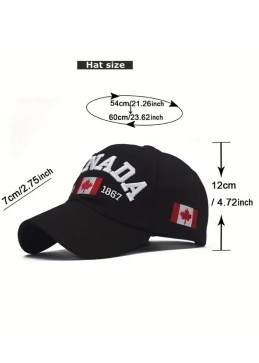 Gorra de béisbol vintage de Canadá