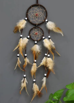 Handmade dream catcher with feathers - Dream catcher