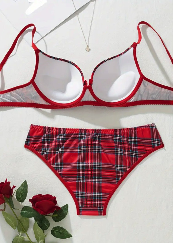 Lingerie Sexy Donna In Pizzo - Reggiseno E Slip Coordinati - Set Elegante Per Momenti Speciali - Foto 2