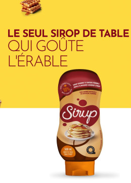 Sirop de table au goût...