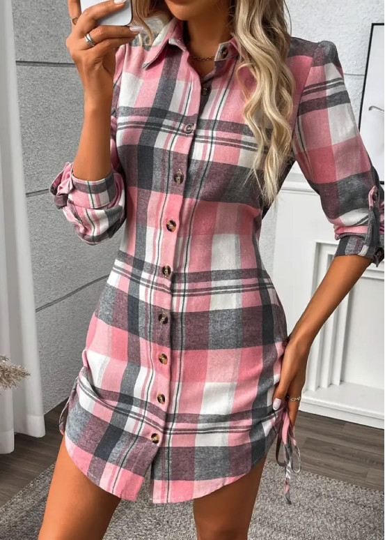 Shirtjurk alternatieve weergave - door model gedragen ruim silhouet Canadese herfst chique casual modestijl