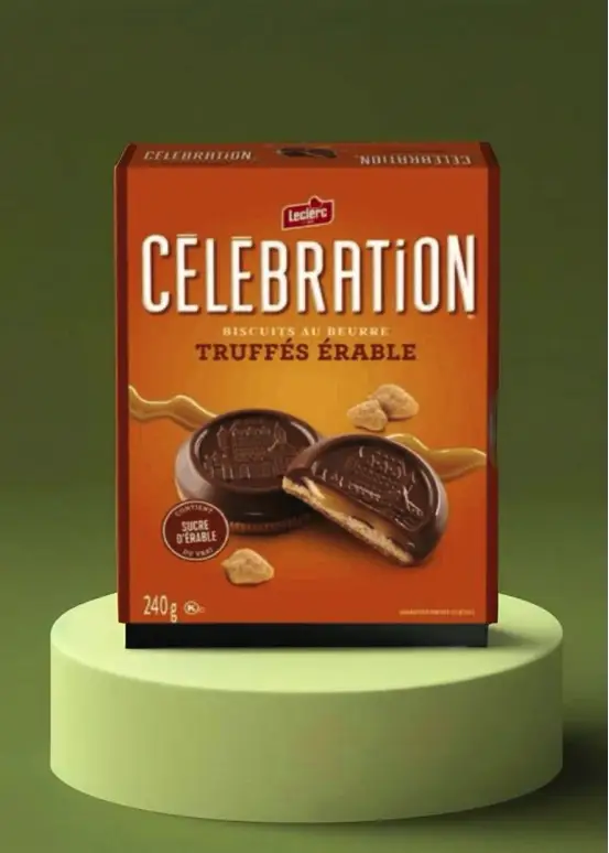 Biscuits truffés à l'érable Biscuits truffés à l'érable