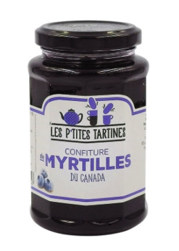 Marmellata di mirtilli canadesi