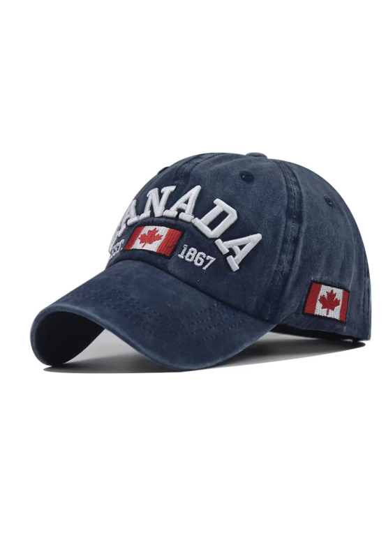 casquette canada bleu armée