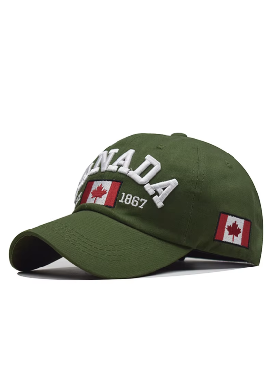 casquette du canada verte
