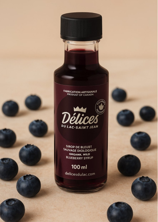 Sirop de bleuet du lac saint jean