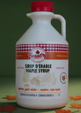 cruchon de sirop d'érable